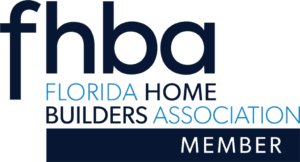 A logo for the florida home builders association.