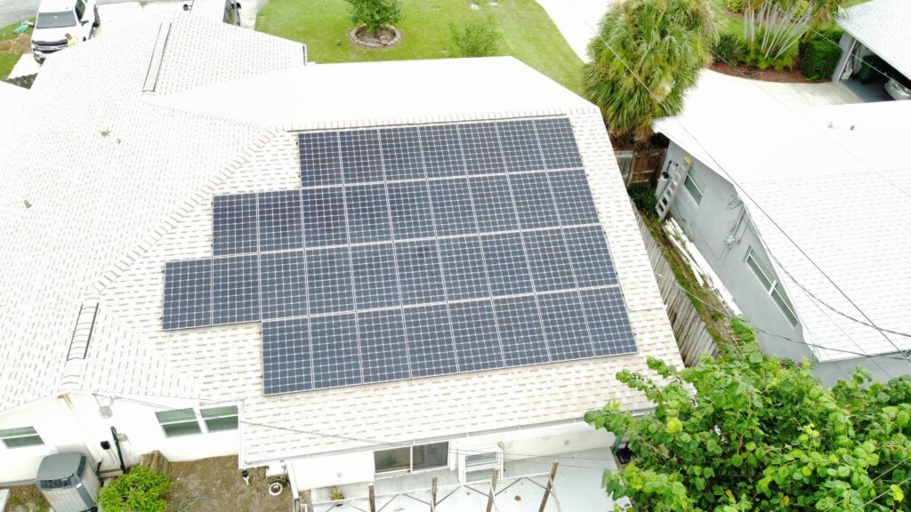 Solar panel installation in Indialantic FL by Affordable Solar Services